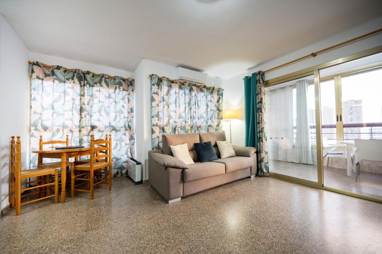 One Bedroom Flat With Shared Pool In Acuarium II Benidorm Exterior foto