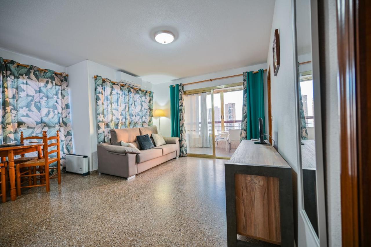 One Bedroom Flat With Shared Pool In Acuarium II Benidorm Exterior foto