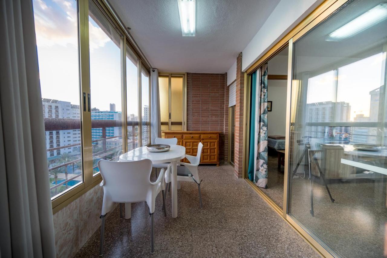 One Bedroom Flat With Shared Pool In Acuarium II Benidorm Exterior foto