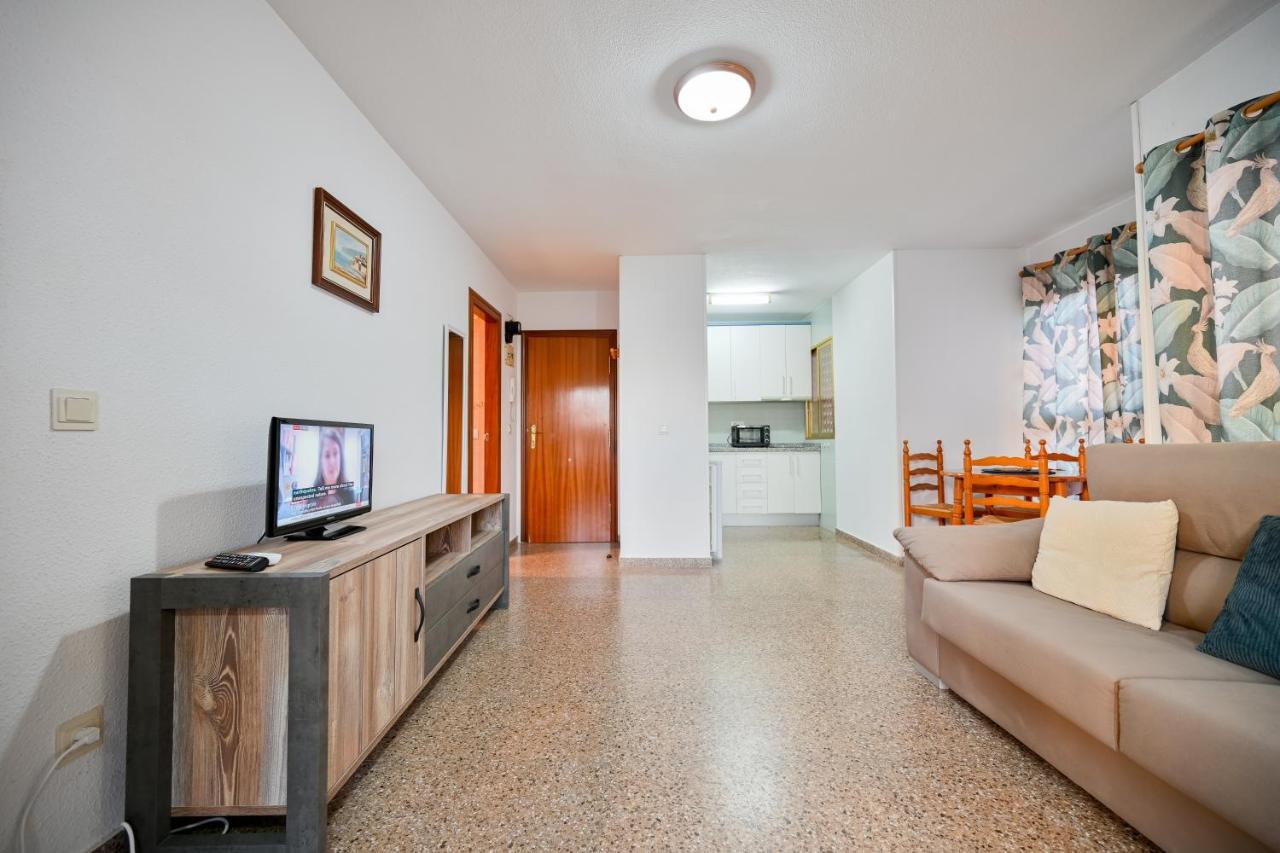 One Bedroom Flat With Shared Pool In Acuarium II Benidorm Exterior foto
