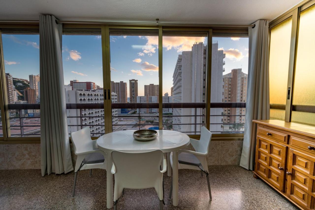 One Bedroom Flat With Shared Pool In Acuarium II Benidorm Exterior foto