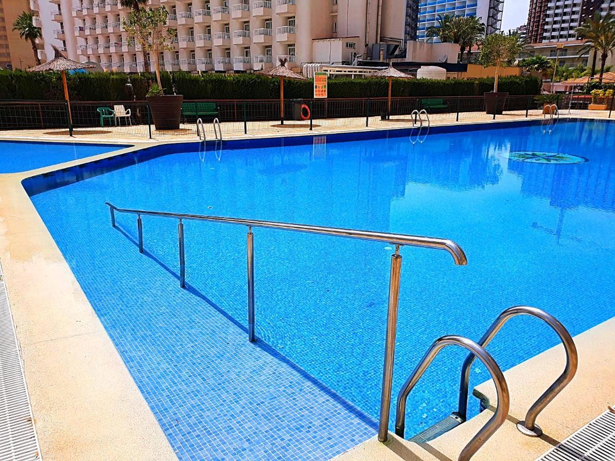 One Bedroom Flat With Shared Pool In Acuarium II Benidorm Exterior foto